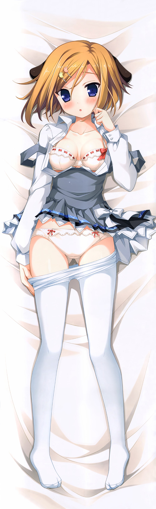 まだまだ暑いけど白タイツからあふれ出るエロスを感じ取りたい魅惑の白タイツふともも二次エロ画像-33