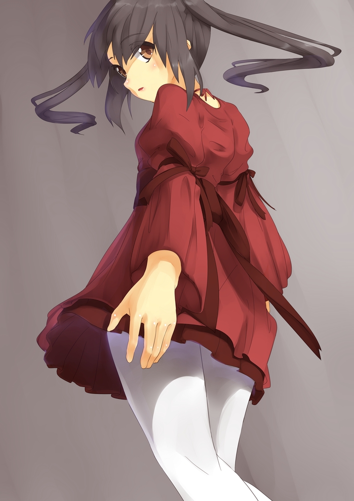 まだまだ暑いけど白タイツからあふれ出るエロスを感じ取りたい魅惑の白タイツふともも二次エロ画像-34