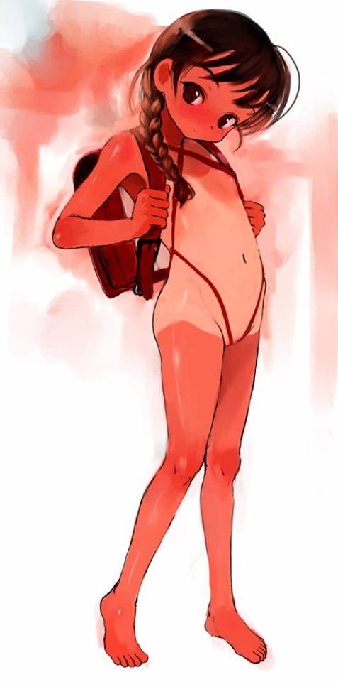 裸ランドセル　ロリ　小学生　JS　エロ画像