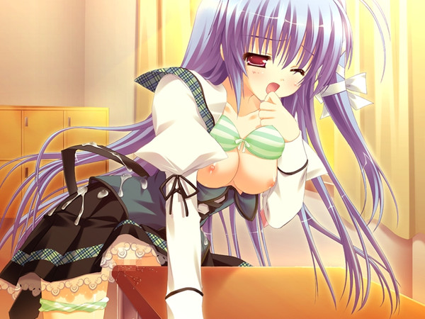 机を愛液でぐちょぐちょにしてしまうような角オナニーに夢中な女の子のエロ画像-18