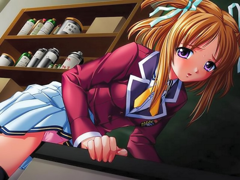 机を愛液でぐちょぐちょにしてしまうような角オナニーに夢中な女の子のエロ画像-30