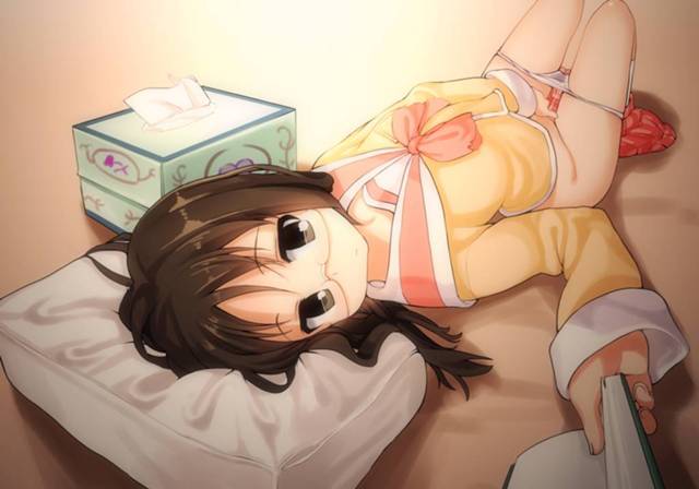 寝る前に美容と健康のためにオナニーしてからぐっすり、なパジャマ姿でオナニーエロ画像-6