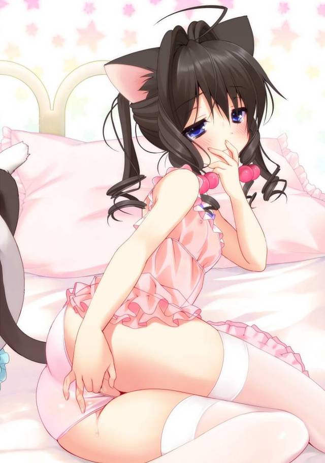 寝る前に美容と健康のためにオナニーしてからぐっすり、なパジャマ姿でオナニーエロ画像-21