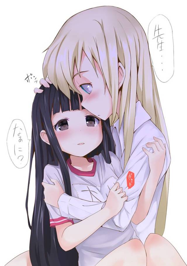 お姉さんがロリに手ほどきする女の子同士年の差エッチな二次おねロリレズ画像-21