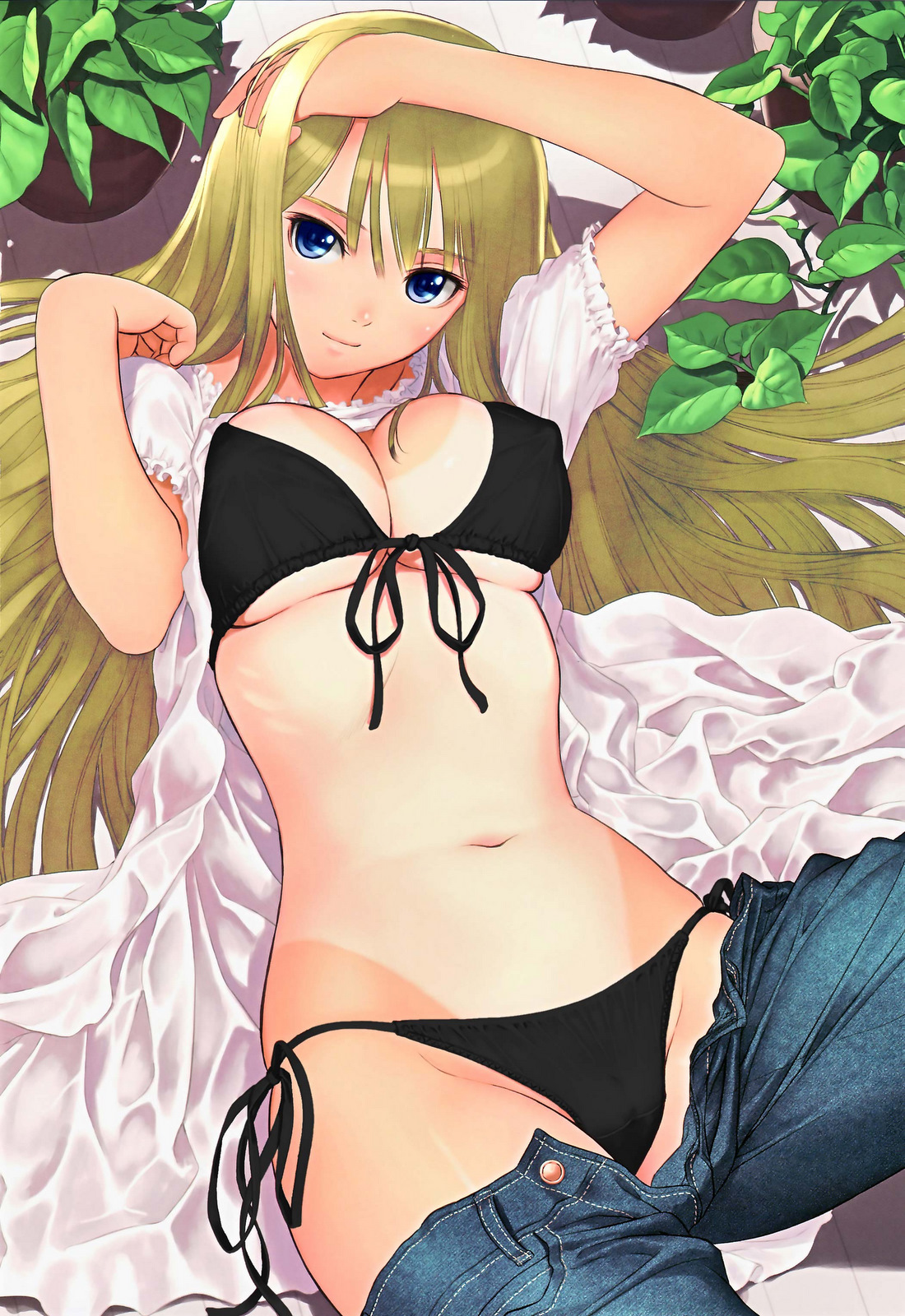 日焼け　水着　エロ画像